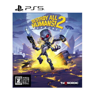 �yPS5�z�f�X�g���C �I�[�� �q���[�}���Y�I2 ���v���[�u�h Destroy All Humans! 2 Reprobed PlayStation5 �\�t�g