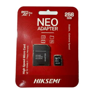 �y���������zHIKSEMI �}�C�N��sd�J�[�h 256GB microSDXC�������[�J�[�h Full HD & 4K UHD���� V30 UHS-I A1 U3 Class10 �ϊ��A�_�v�^�t HS-TF-C1-256G