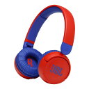 ＼マラソン限定!最大1000円OFFクーポン／JBL JR310BT 子供向け Bluetoothワイヤレスヘッドホン 音量制御機能搭載/カスタマイズシール付属/最大約30時間再生 レッド/ブルー 2021年モデル JBLJR310BTRED