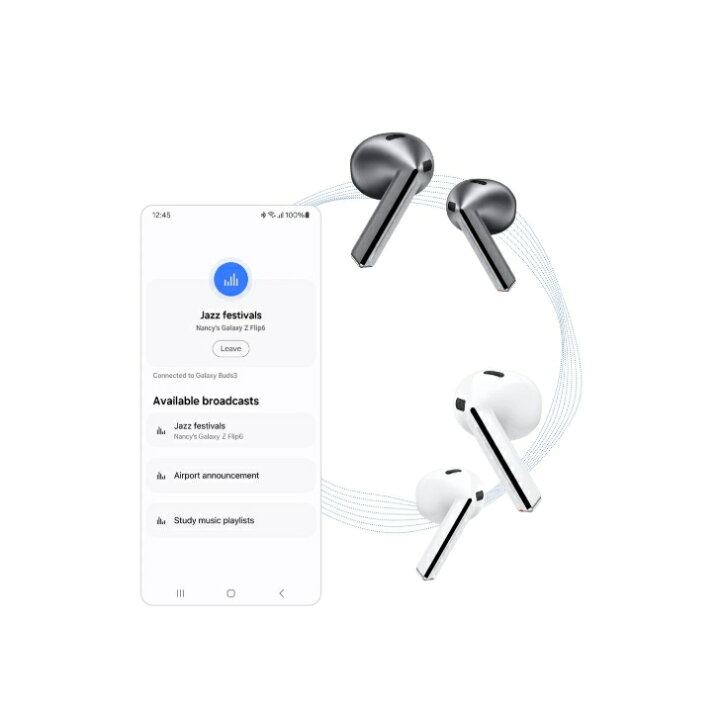 楽天市場】Galaxy Buds3 ワイヤレスイヤホン | ホワイト / シルバー 