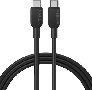 Anker 310 USB-C & USB-C P[u 60W USB PDΉ MacBook Pro iPad Pro Galaxy S23  (1.8m ubN)B0BRKRD1LJ