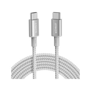 Anker ϋviC USB-C & USB-C P[u 100W USB PDΉ iPhone 16 / 15 MacBook Pro/Air iPad Pro/Air iPad Air 5 Galaxy S24 Pixel LG Ή (3.0m Vo[)