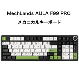 _X[p[SALE! ő2000~OFF^MechLands AULA F99 PRO 96% CX JjJL[{[h KXPbg}Eg zbgXbvΉ 8000mAheʃobe[ mu 3[hڑ (Bluetooth5.0/2.4G