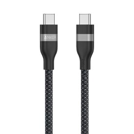 ＼マラソン限定! 最大2000円OFFクーポン／Anker USB-C & USB-C ケーブル 0.9m【最大240W・高耐久ナイロン】USB PD対応 スマホ・タブレット・MacBook・iPhone 17/16/15 各種機器対応 ブラック X0016Y4C3F B0CZ3LB8PD