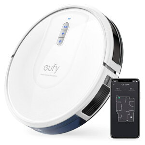 �_�{���|�C���g2�{�^Anker Eufy RoboVac G30 ���{�b�g�|���@ �X�}�[�g�E�_�C�i�~�b�N�E�i�r�Q�[�V���� 2.0 Wi-Fi�Ή� �A�v������ �ő�2000Pa ���͋z�� �����^ �É��݌v �����[�d BoostIQ���� ���E���e�[