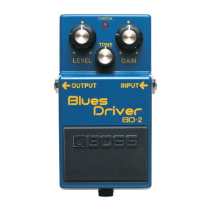 BOSS BD-2 Blues Driver �u���[�X�h���C�o�[ �I�[�o�[�h���C�u �G�t�F�N�^�[ �^��ǃA���v�T�E���h �s�b�L���O�j���A���X �M�^�[�{�����[���A�� �A�i���O��H 9V�d�r AC�A�_�v�^�[�Ή� �u���[ X0014W