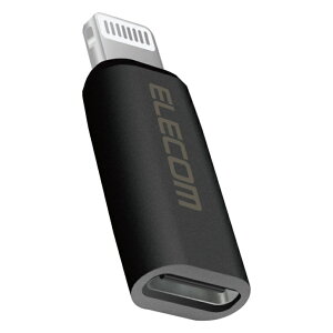 �G���R�� MPA-CFLMBK USB Type-C to Lightning �ϊ��A�_�v�^ �[�d �����f�[�^�]�� �}���[�d�Ή� ���ϋv �A���~�j�E���[�q�݌v �u���b�N 4549550336802 B0DDK1P25P