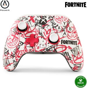 PowerA XBGP0400-01 Xbox Series X|S ���C�����X�R���g���[���[ Fortnite Special Edition �z�[���G�t�F�N�g�X�e�B�b�N 4�̃}�b�s���O�{�^�� 617885127113