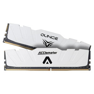 �_�t���b�V���N�[�|���ΏۓX! �ő�3000�~OFF�^Acclamator �f�X�N�g�b�vPC�p DDR5 ������ 32GB �i16GB×2�j 5600MHz CL42 288Pin UDIMM XMP3.0 EXPO�Ή� �q�[�g�V���N�t�� �z���C�g X0014KTMPT