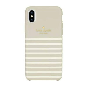 yiPhoneX/XSpzkate spade@PCgXy[h iRjnCubhJo[^Gray Stripe O[ XgCv RS8J015H