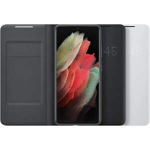 �_�撅100���l����! 5%OFF�N�[�|���L�^Galaxy S21 Ultra 5G LED�r���[ �P�[�X SMART LED VIEW COVER EF-NG998 ���C�g�O���[/�u���b�N �C�O�����i [���s�A���i]