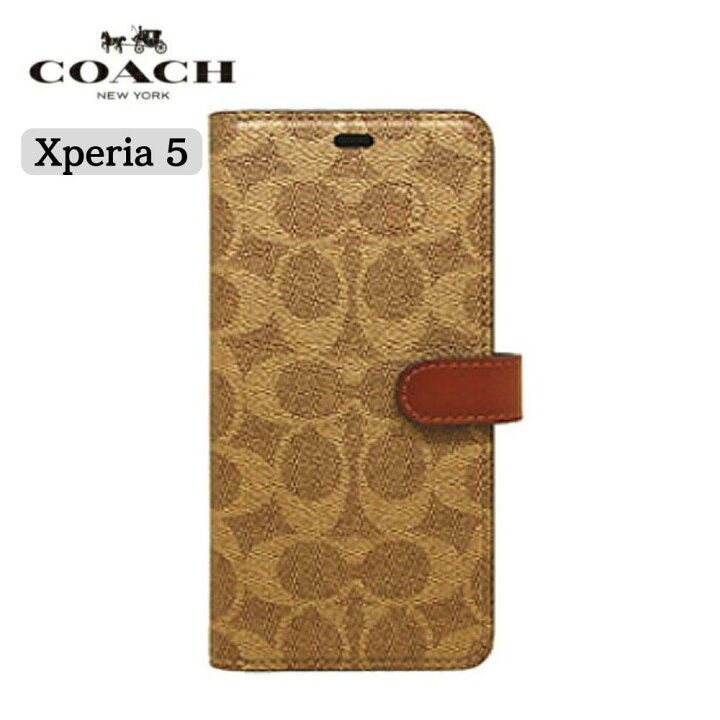 楽天市場】＼先着100名様限定! 5%OFFｸｰﾎﾟﾝ有／【Xperia 5用】COACH（R 