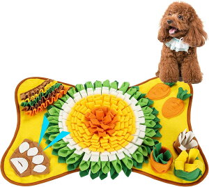 ノーズワークマット 犬 おもちゃ 嗅覚トレーニング 知育玩具 しつけ用品 エネルギー消耗 犬 おもちゃ ノーズワークマット にんじん畑 訓練毛布 犬噛むおもちゃ 早食い防止 ストレス解消 家