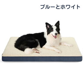 ペットベッド 犬猫ペットクッション M 長方形 ペットソファー 犬 ベッド 猫ベッド 枕付き 高反発 大型犬 中型犬 小犬 子犬 取り外せるカバー 滑り止め 防水 洗える 犬用ベッド 送料無料