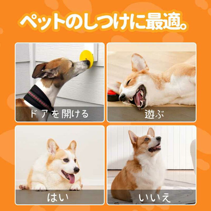 楽天市場】犬 ボタン 会話 ペット 3個 5個 8個 犬の記録ボ 猫 