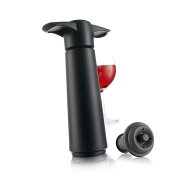 【VacuVin】バキュバン V-15 ワインセーバー ブラック ポンプ×1個 ストッパー×1個 真空保存 ロングセラ…