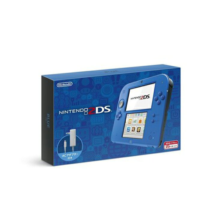楽天市場】2DS ニンテンドー2DS ブルーFTR-S-BCAA 本体 完品 外箱付き  
