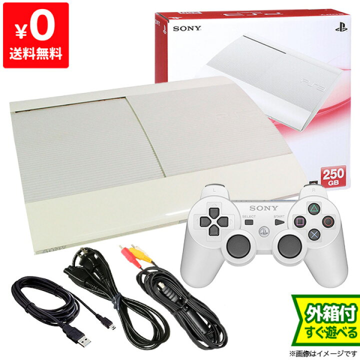楽天市場】PS3 クラシック・ホワイト PlayStation 3 250GB CECH-4000B  