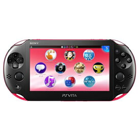 PSVita 2000 PlayStation Vita Wi-Fiモデル ピンク/ブラック (PCH-2000ZA15) すぐ遊べるセット PlayStationVita SONY ソニー 4948872413695 【中古】
