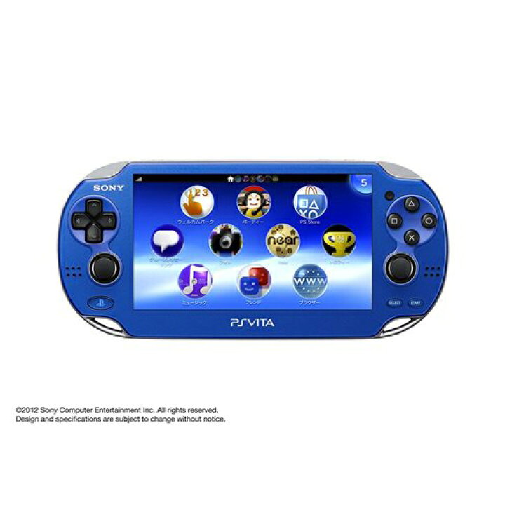 PS Vita / Wi-Fiモデル サファイア・ブルー PCH-1000 ZA04 / 箱・説明 