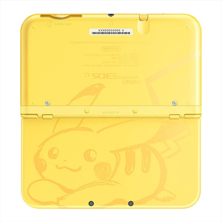 楽天市場】Newニンテンドー3DS LL 本体 ピカチュウ イエロー 任天堂  