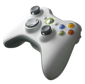 Xbox 360 ワイヤレスコントローラー ホワイト エックスボックス 【中古】 4988648319653