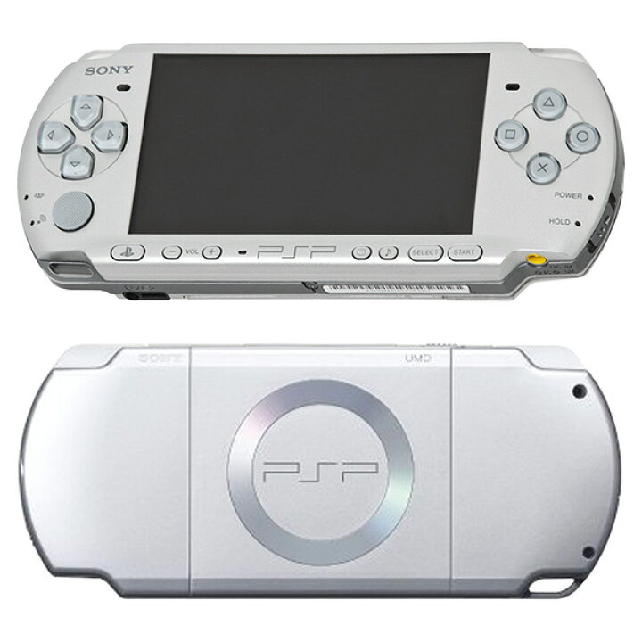 楽天市場】PSP アイスシルバー PSP-2000 シルバー 本体 完品 外箱付き 