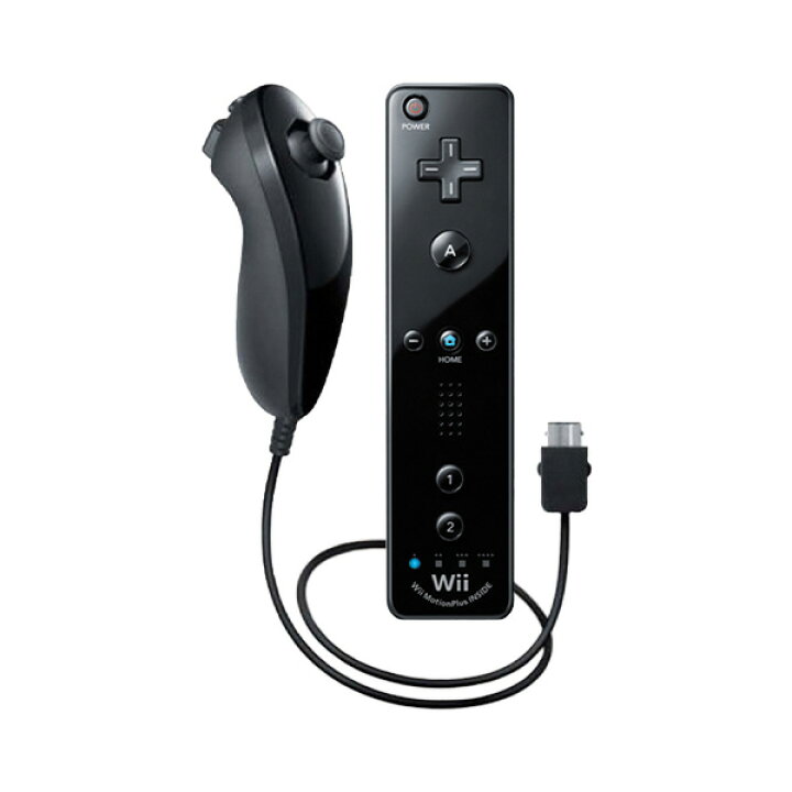 楽天市場】Wii ニンテンドーWii 本体 (クロ) Wiiリモコンプラス  