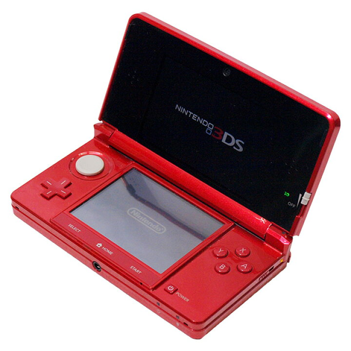 楽天市場】3DS ニンテンドー3DS メタリックレッド（CTRSRDBA） 本体  