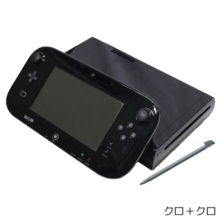 ニンテンドー Nintendo Wii U WII U プレミアム クロ ブラック 黒  