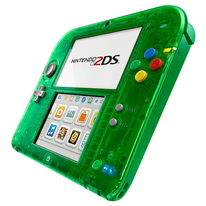 楽天市場】2DS ニンテンドー2DS 緑 限定パックFTR-S-MADL 本体のみ  