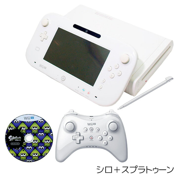 楽天市場】WiiU ニンテンドーWii U 本体 スプラ マリオメーカー ソフト  