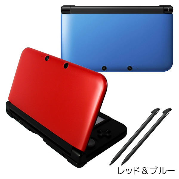 楽天市場】3DS LL 本体 2台セット 選べる組み合わせ タッチペン付き ...