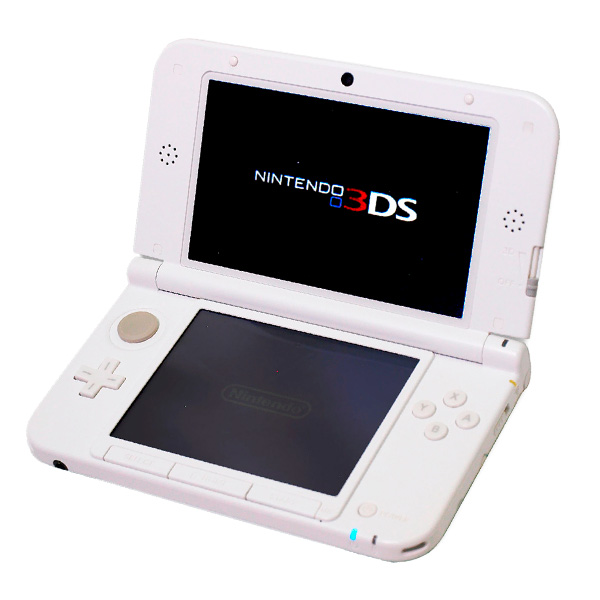 3DSLL ニンテンドー3DS LL ピンクXホワイト 本体のみ タッチペン付き Nintendo 任天堂 ニンテンドー 4902370519921  【中古】 | iimo リユース店