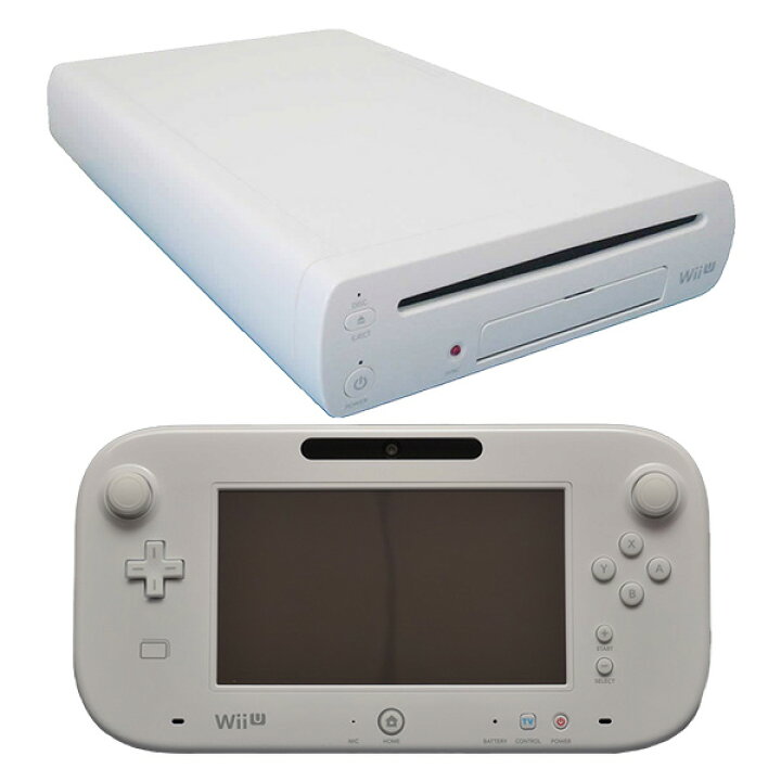 楽天市場 Wiiu プレミアムセット シロ Wiiリモコンプラス センサーバー追加 すぐ遊べるセット Nintendo 任天堂 中古 Iimo リユース店