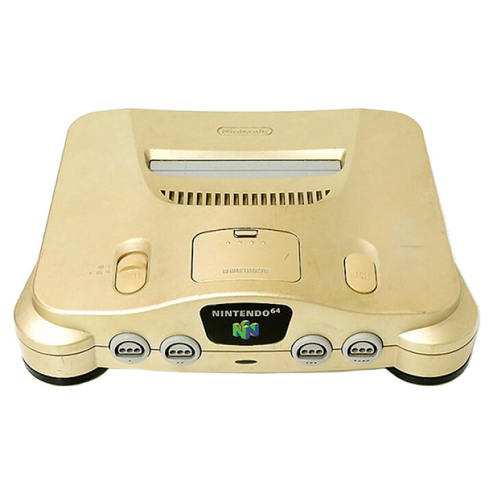 楽天市場】64 NINTENDO64 ゴールドバージョン ゴールド 本体  