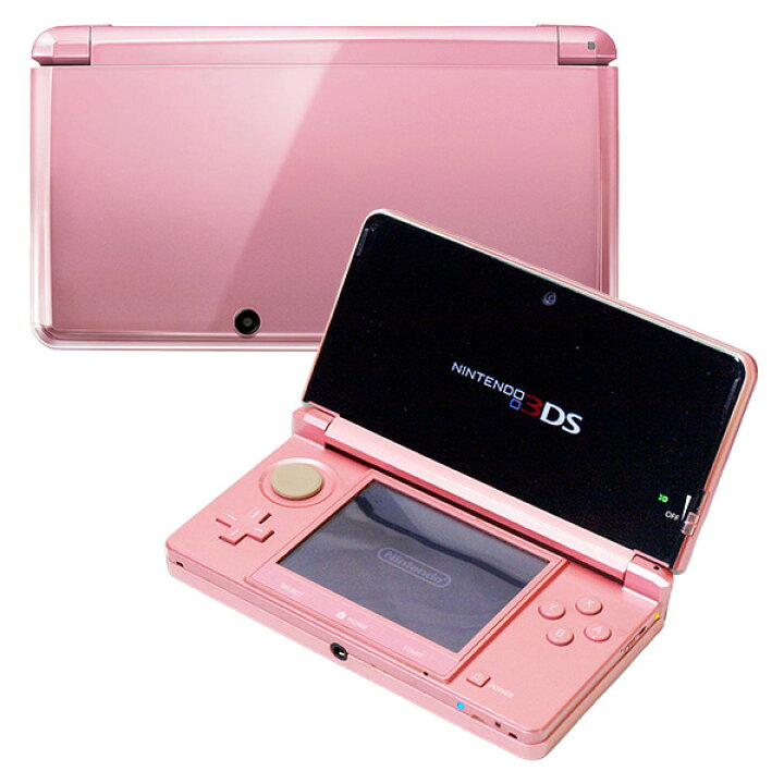 楽天市場】3DS ニンテンドー3DS ミスティピンクCTR-S-PAAA 本体 完品  