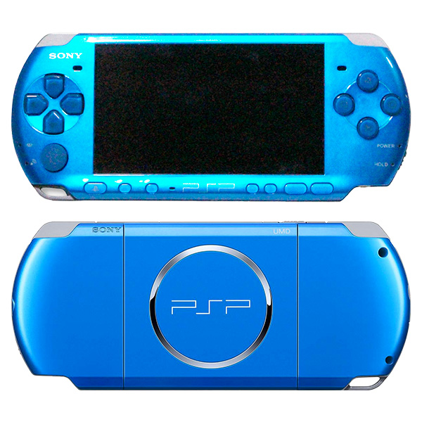 日産 432【美品】PSP3000 バイブラントブルー 本体 PSP-3000VB 携帯用ゲーム本体