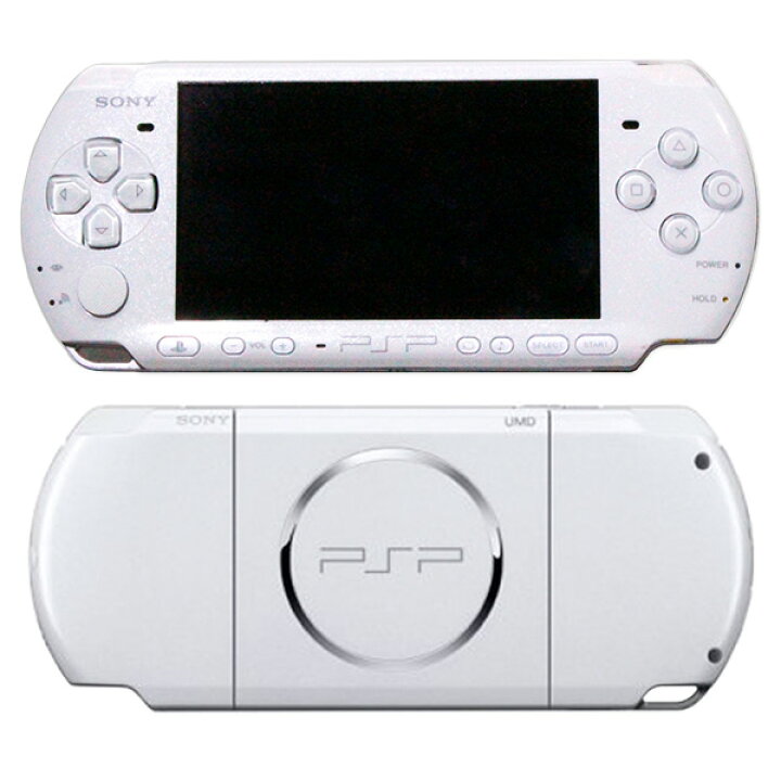 楽天市場】PSP プレイステーションポータブル 本体 PSP-3000PW パール  