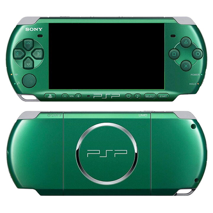PlayStation Portable - ほぼ新品 PSP-3000 スピリティッドグリーンの  