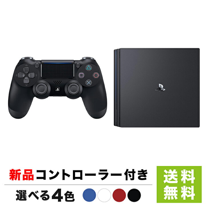 楽天市場】PS4 選べる4色 新品コントローラー付 CUH-1200AB01 500GB 