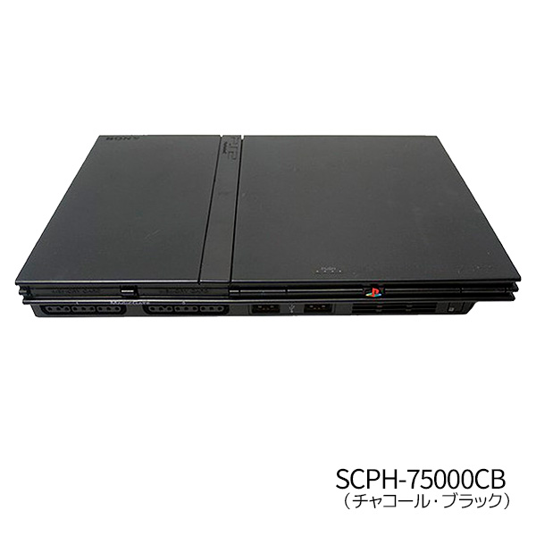 PS2 本体 プレステ2 薄型 HDMI 変換 すぐ遊べるセット 互換 メモリーカード 付属 選べる 型番 SCPH 70000 75000  79000【中古】 | iimo リユース店
