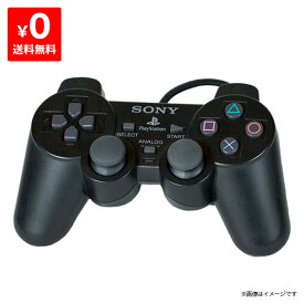 【クーポン配布中】PS2 プレステ2 プレイステーション2 PlayStation2 コントローラ- デュアルショック2 DUALSHOCK2 ブラック 4948872800105 【中古】