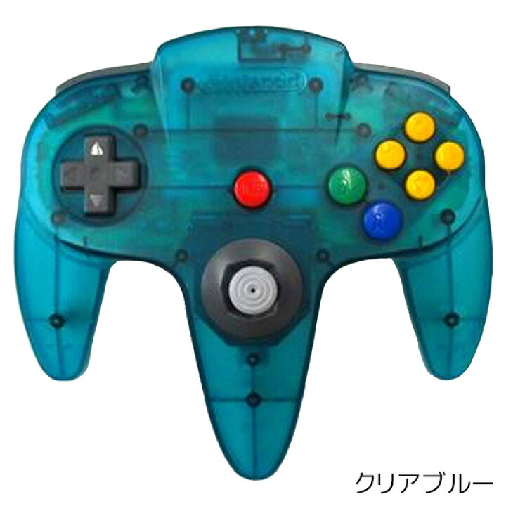 64 コントローラー カラー 任天堂64 本体 クリアレッド 動作確認済み 