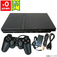 PS2 プレステ2 プレイステーション2 本体 チャコール・ブラック 黒 クロ SCPH-70000CB すぐ遊べるセット …