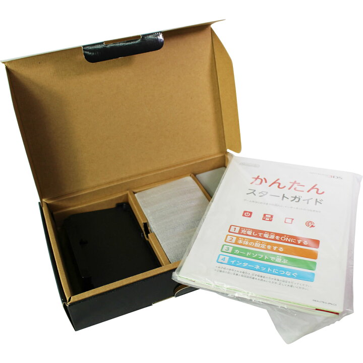楽天市場】3DS ニンテンドー3DS コスモブラック 本体 完品 外箱付き  