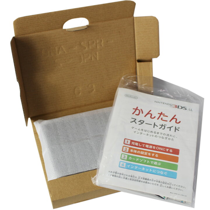 楽天市場】3DSLL ニンテンドー3DS LL ブラック 本体 完品 外箱付き  