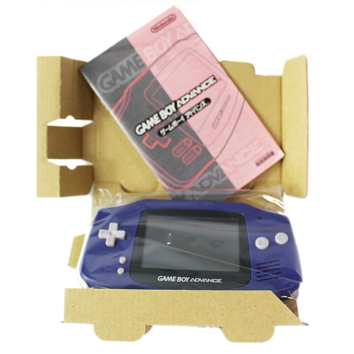 楽天市場】ゲームボーイアドバンス 本体 付属品完備 バイオレット GBA 