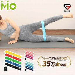 GronG(グロング)エクササイズバンド トレーニングチューブ 強度別5本セット