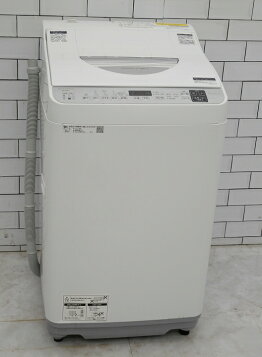 楽天市場】【中古】シャープ 4.5kg 全自動洗濯機 ES-G4E6-KW 2019年製 